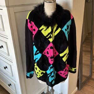 Vintage Jack B. Quick 3X cardigan sweater